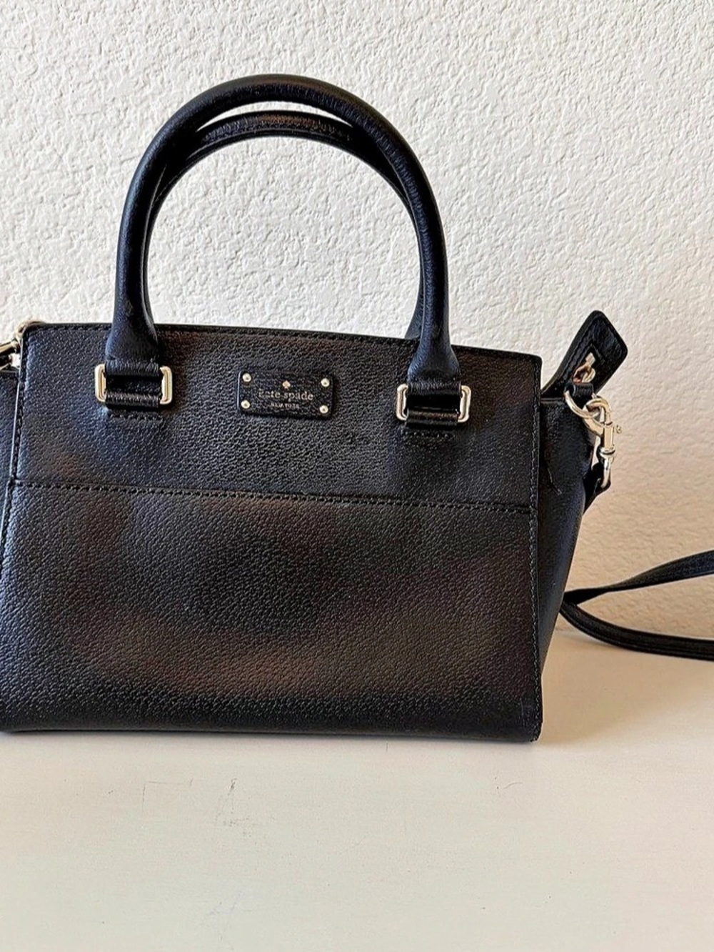 Kate Spade Black Bag with Shoulder Strap